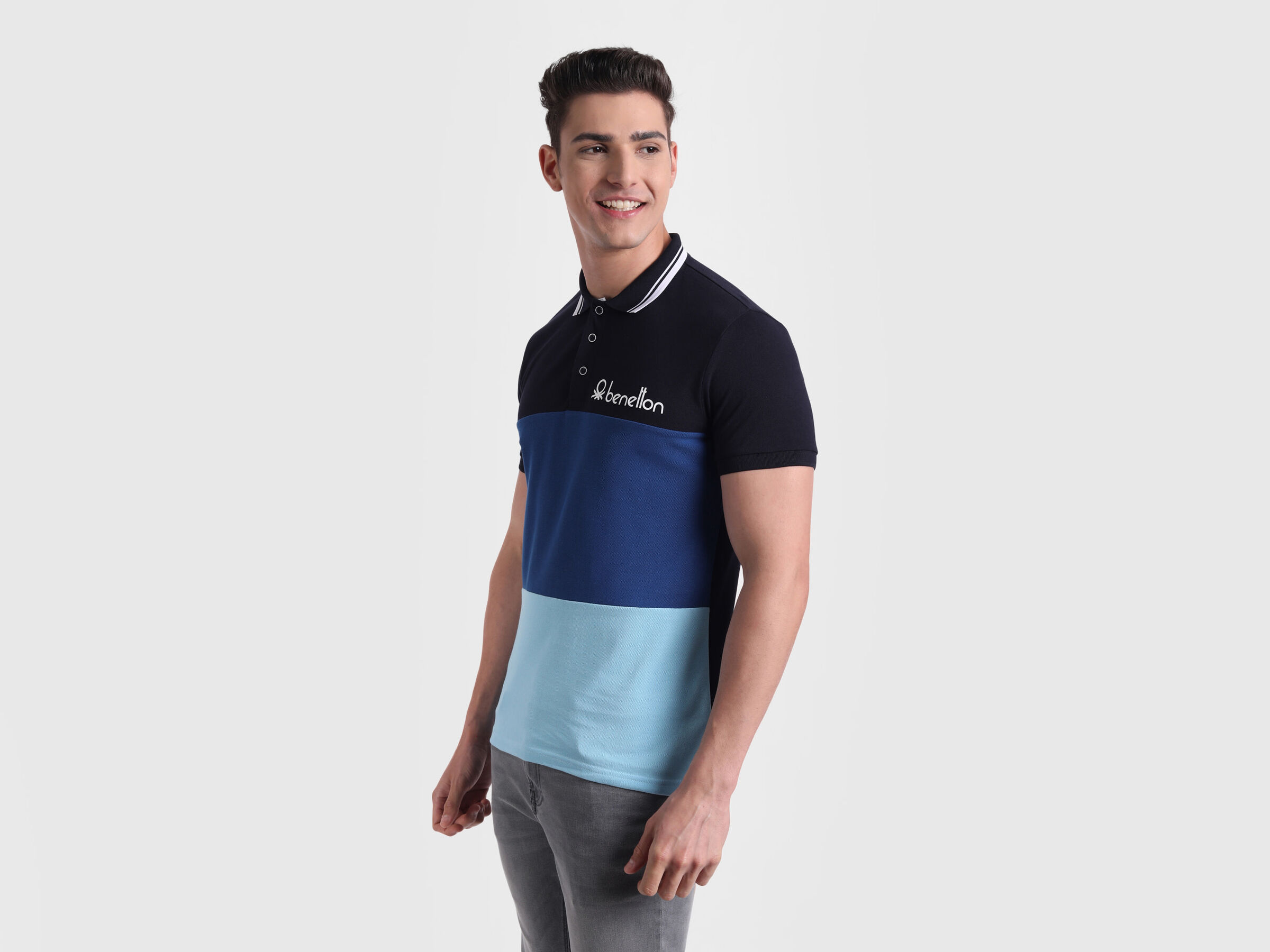 Color Block Polo image number 2